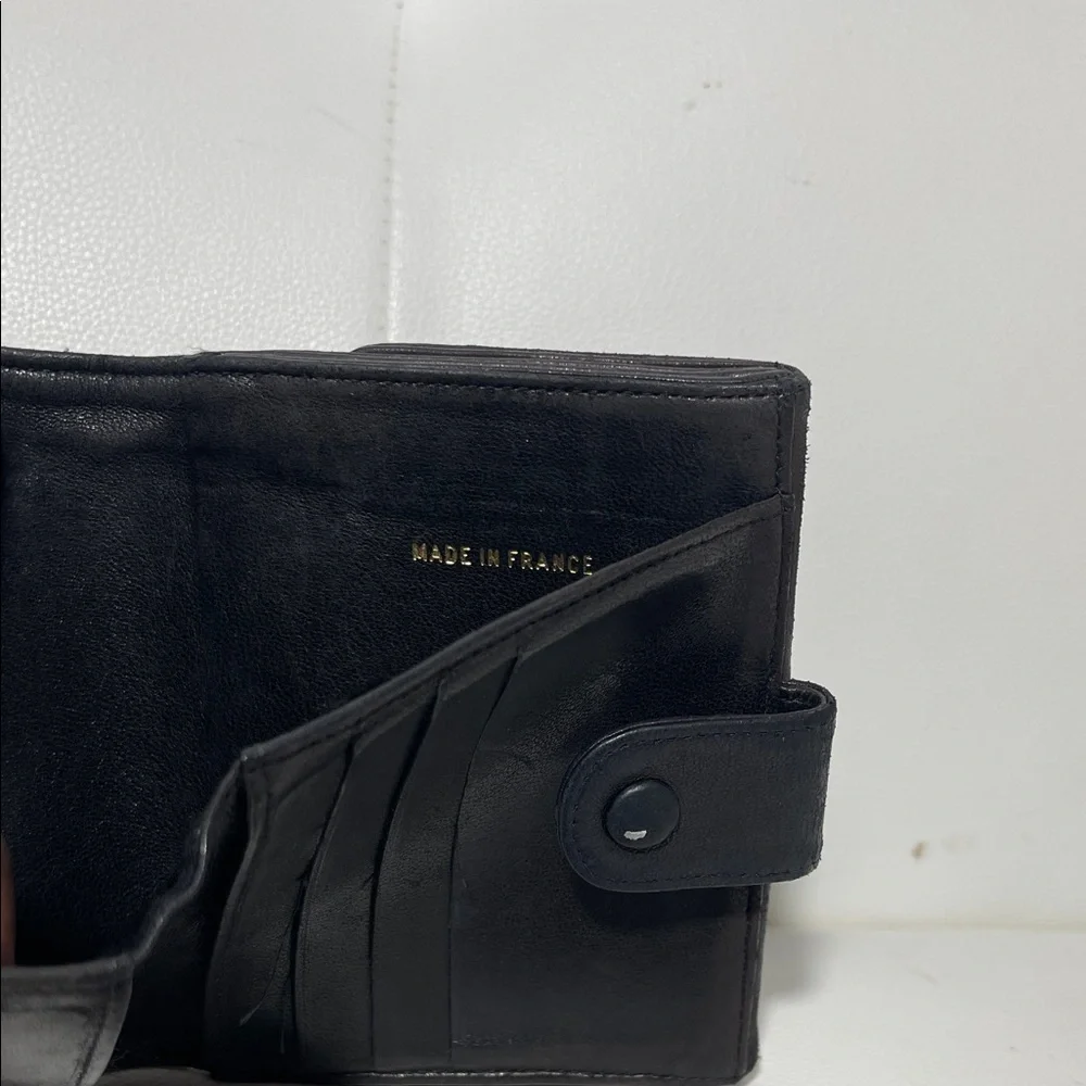 Authentic CHANEL Timeless CC Logo Lambskin Leather Wallet